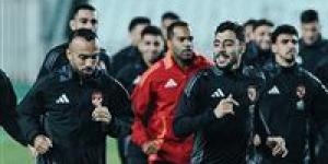 الأهلي يختتم استعداداته لمباراة شباب بلوزداد في دوري أبطال إفريقيا