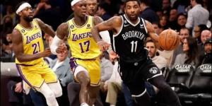 lakers vs nets ليكرز ضد نتس 102-101 في مباراة مثيرة