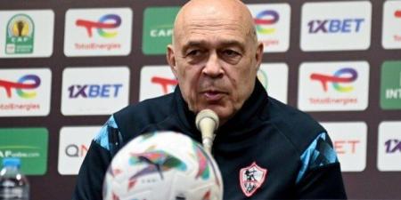 جروس: مباراة بلاك بولز صعبة.. هجوم الزمالك يعاني.. وهذا موقف فتوح وبنتايج