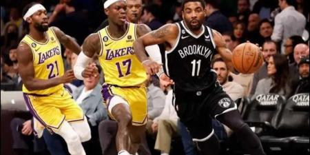 lakers vs nets ليكرز ضد نتس 102-101 في مباراة مثيرة