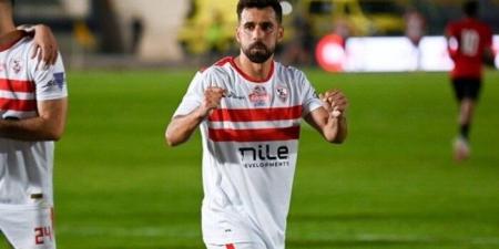 عبد الله السعيد يحصد جائزة الأفضل في مباراة الزمالك والجونة