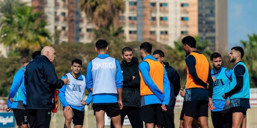 الكونفدرالية| رفع الحمل البدني للاعبي الزمالك قبل مواجهة المصري