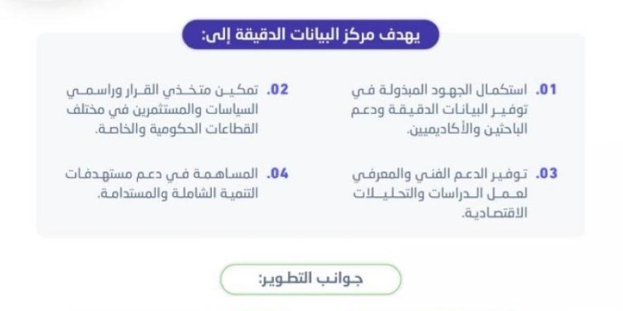 «هيئة الإحصاء» تُطلق خدمة توفير البيانات الدقيقة