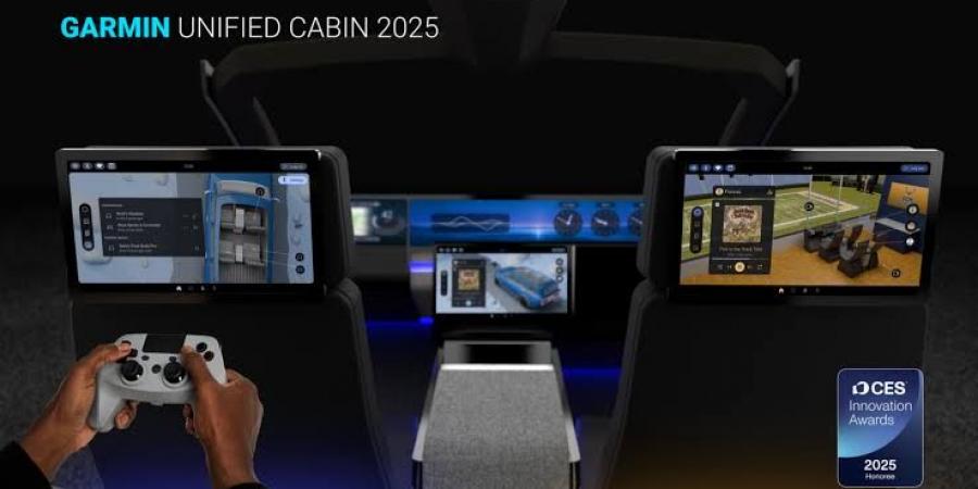 Garmin Unified Cabin: تجربة ترفيه داخل السيارة بدعم Snapdragon Cockpit Elite في معرض #CES2025