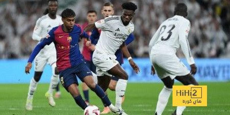 جميع نتائج كلاسيكو ريال مدريد وبرشلونة في السوبر الإسباني