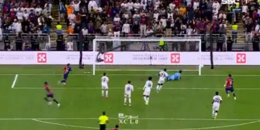 شاهد.. هدف لامين يامال فى شباك ريال مدريد بنهائى السوبر الإسباني