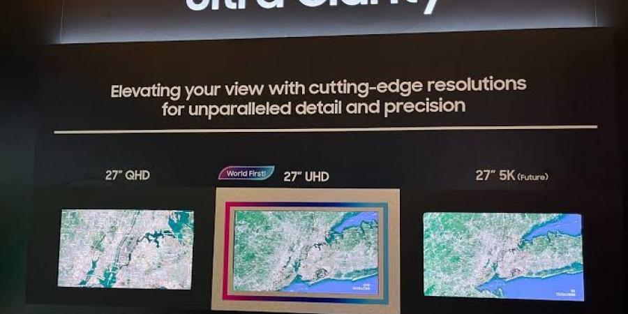 سامسونج تلمح إلى شاشة QD-OLED مقاس 27 بوصة بدقة 5K للمبدعين