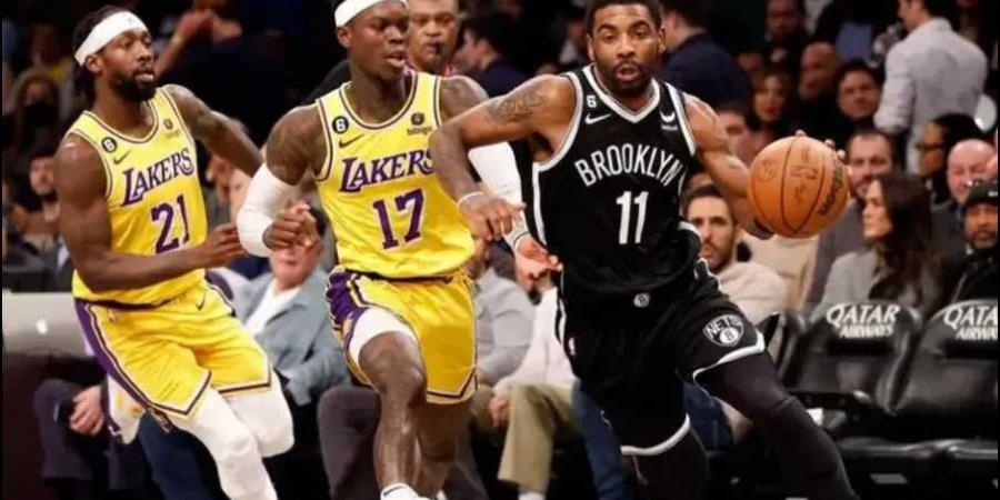 lakers vs nets ليكرز ضد نتس 102-101 في مباراة مثيرة