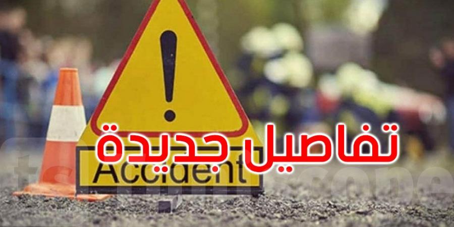 تفاصيل جديدة حول حادث جندوبة الذي راح ضحيته 5 أشخاص