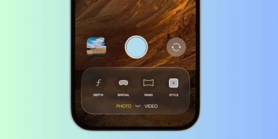 آبل تخطط لإعادة تصميم تطبيق الكاميرا في iOS 19
