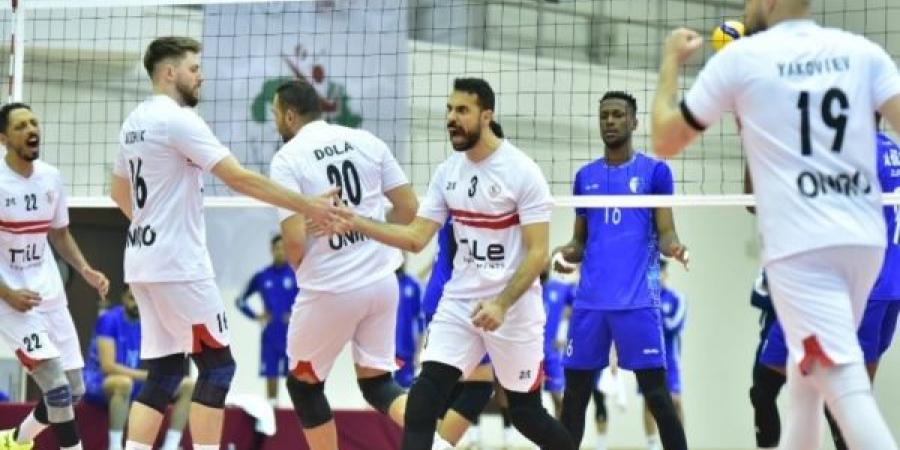 البطولة العربية للطائرة: الزمالك يهزم الهلال الليبي ويتأهل للربع النهائي