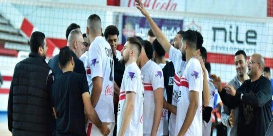 تعديل موعد مباراة الزمالك والجزيرة الإماراتي في البطولة العربية للطائرة